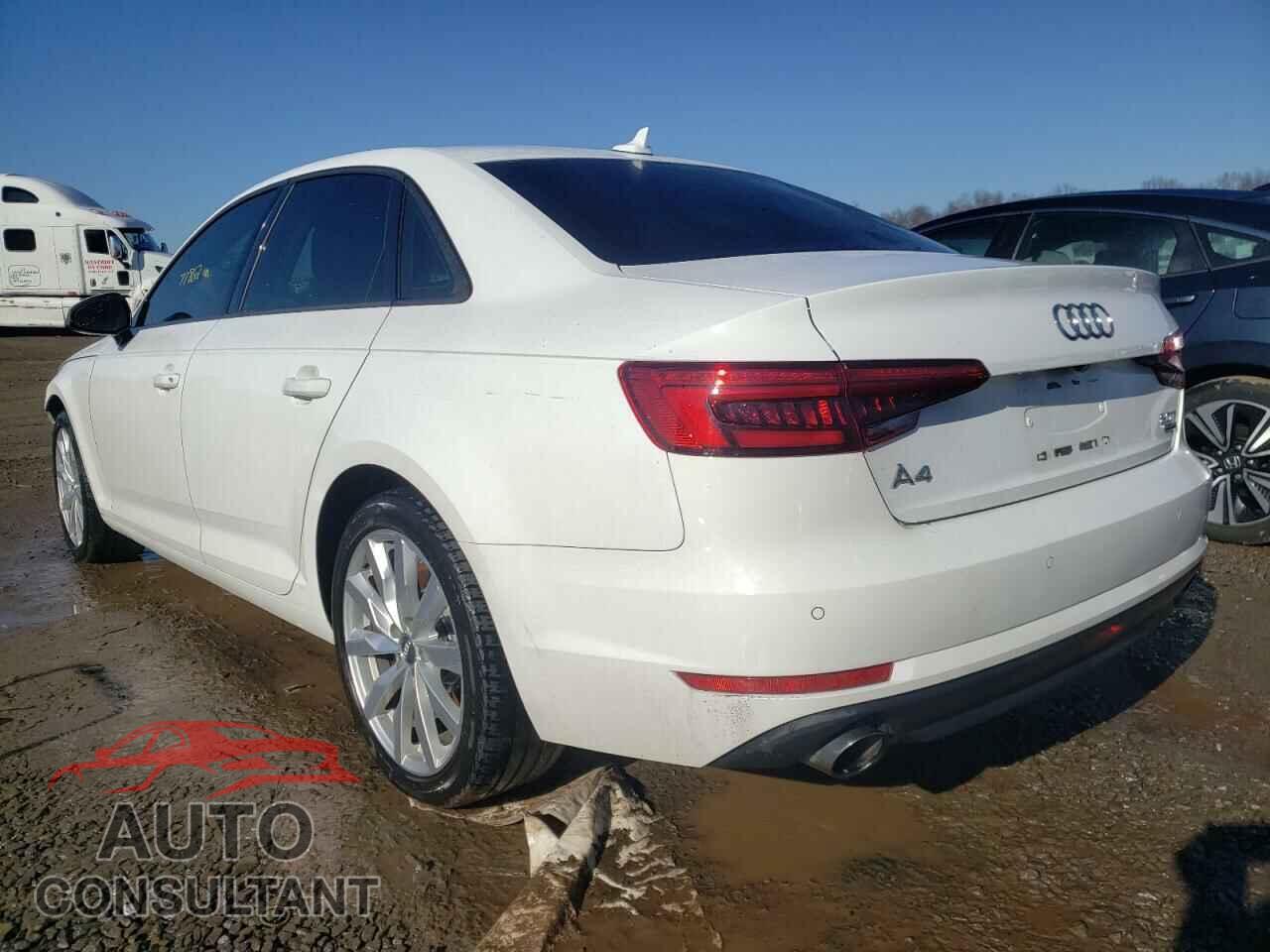 AUDI A4 2017 - WAUANAF40HN007600