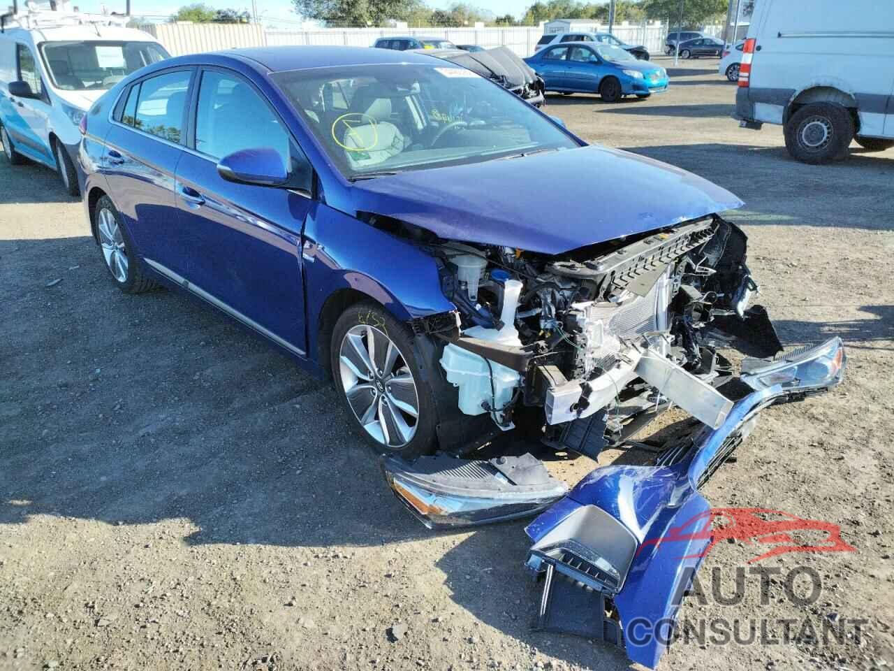 HYUNDAI IONIQ 2019 - KMHC85LC6KU122605