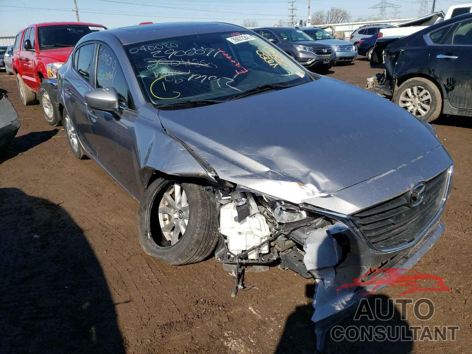 MAZDA 3 2016 - 3MZBM1W73GM254992