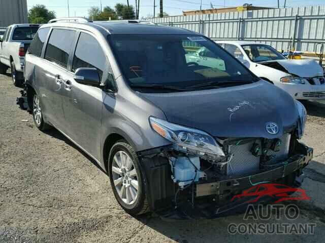 TOYOTA SIENNA 2016 - 5TDYK3DC1GS724970