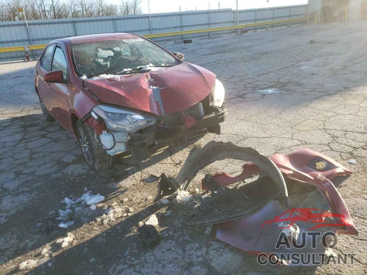 TOYOTA COROLLA 2016 - 5YFBURHE2GP516572