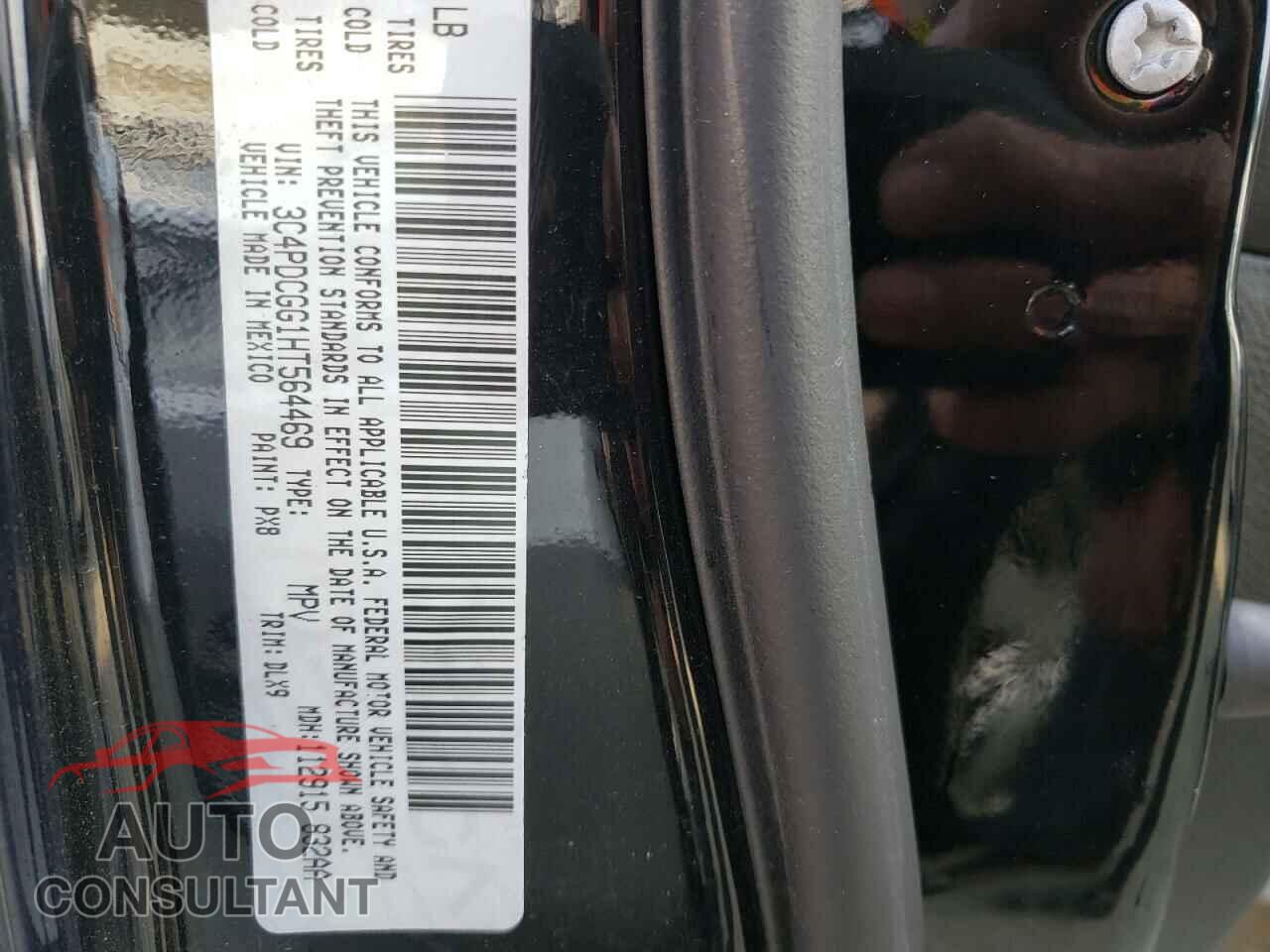 DODGE JOURNEY 2017 - 3C4PDCGG1HT564469