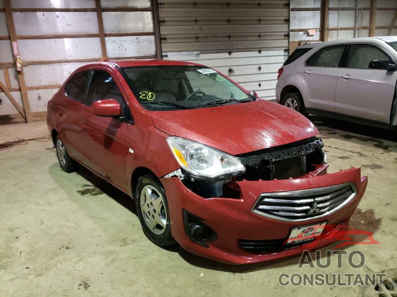 MITSUBISHI MIRAGE 2017 - ML32F3FJ2HHF08465