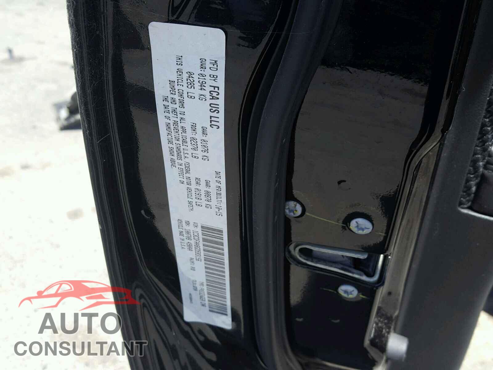 DODGE DART 2016 - 1C3CDFAA8GD593156