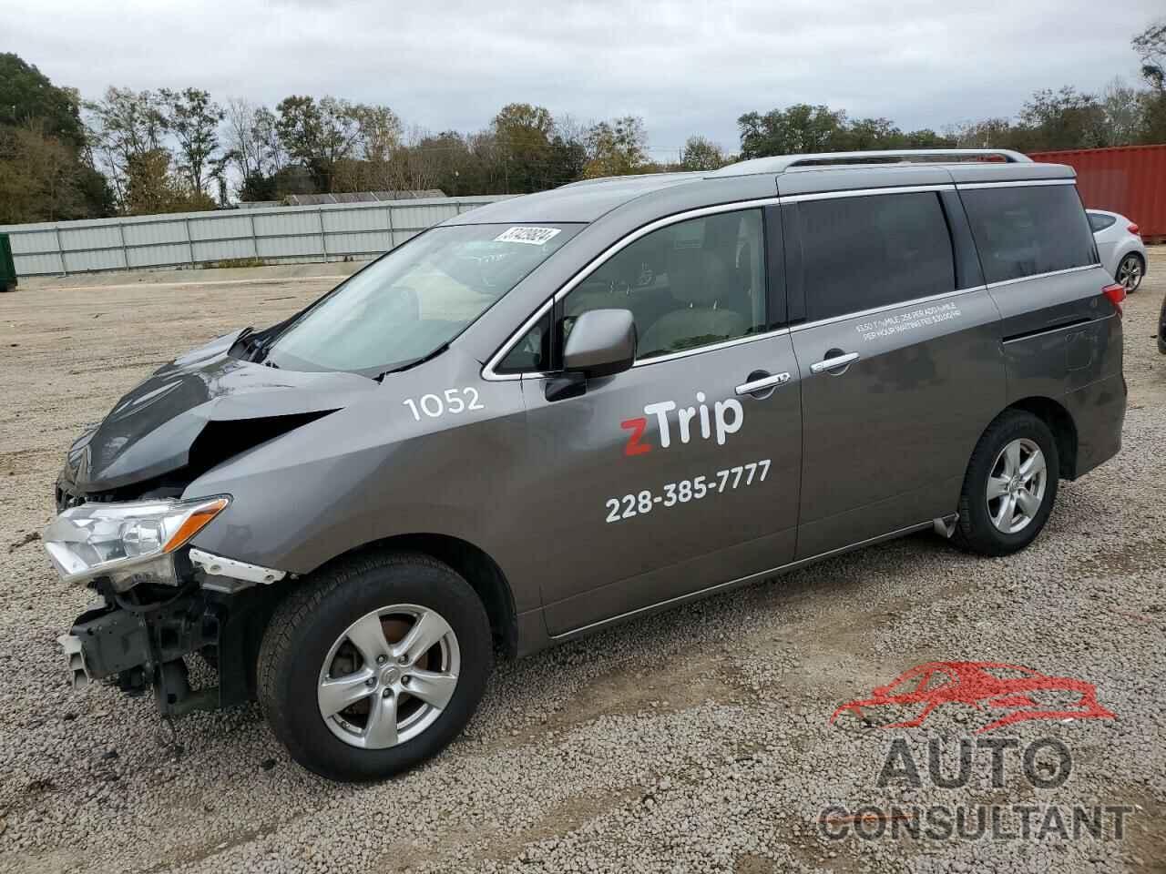 NISSAN QUEST 2017 - JN8AE2KP8H9167715