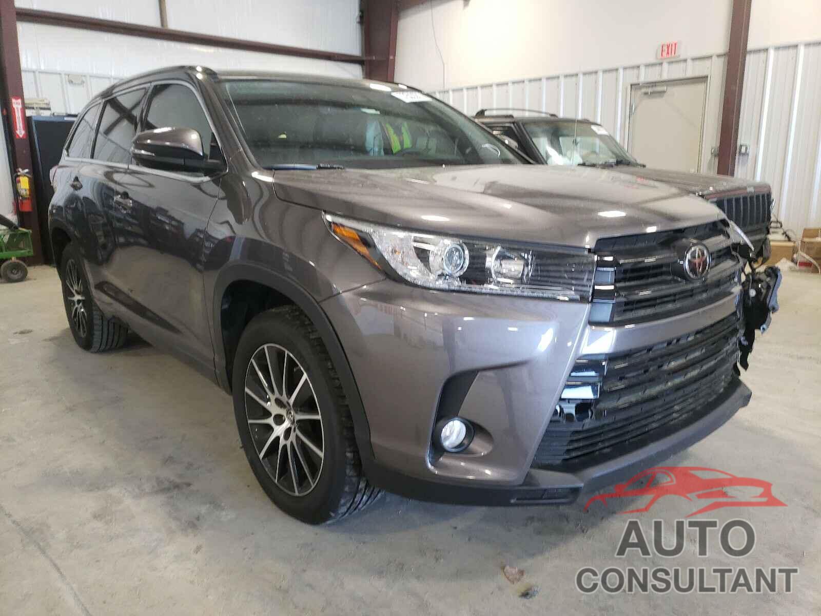 TOYOTA HIGHLANDER 2017 - 5TDKZRFH3HS509430