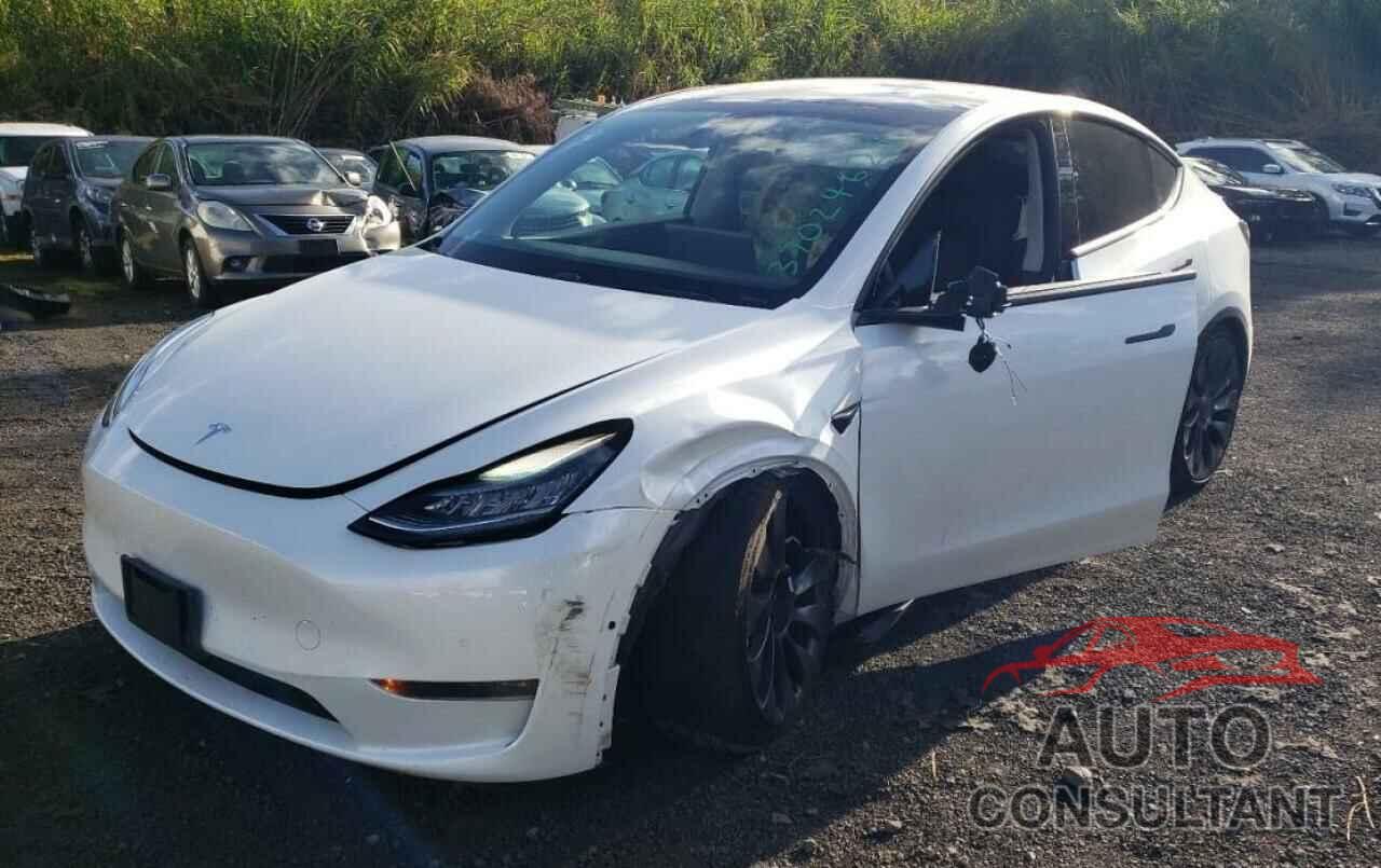 TESLA MODEL Y 2021 - 5YJYGDEF7MF076213