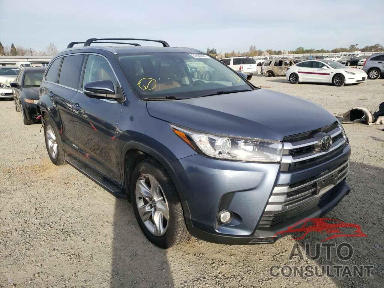 TOYOTA HIGHLANDER 2017 - 5TDDZRFH6HS418404