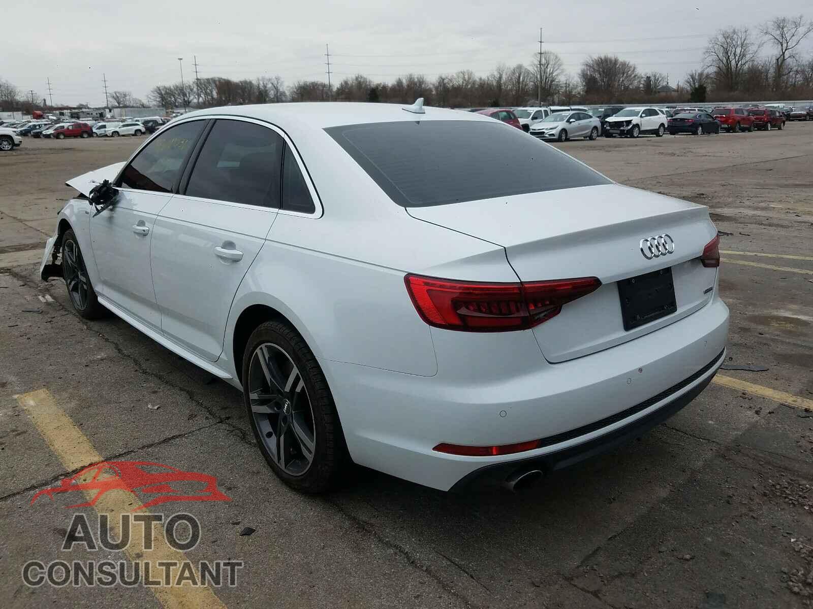 AUDI A4 2017 - WAUENAF42HN037585