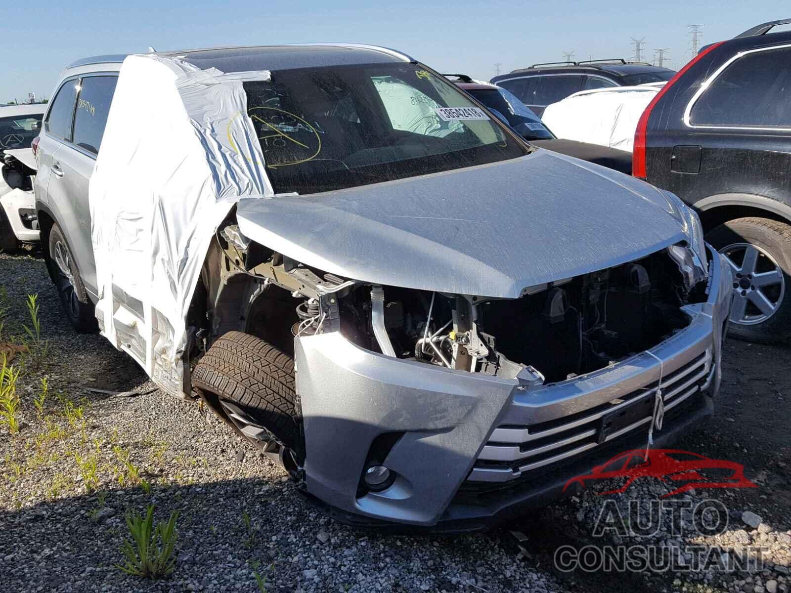 TOYOTA HIGHLANDER 2017 - 5TDJZRFH0HS473790