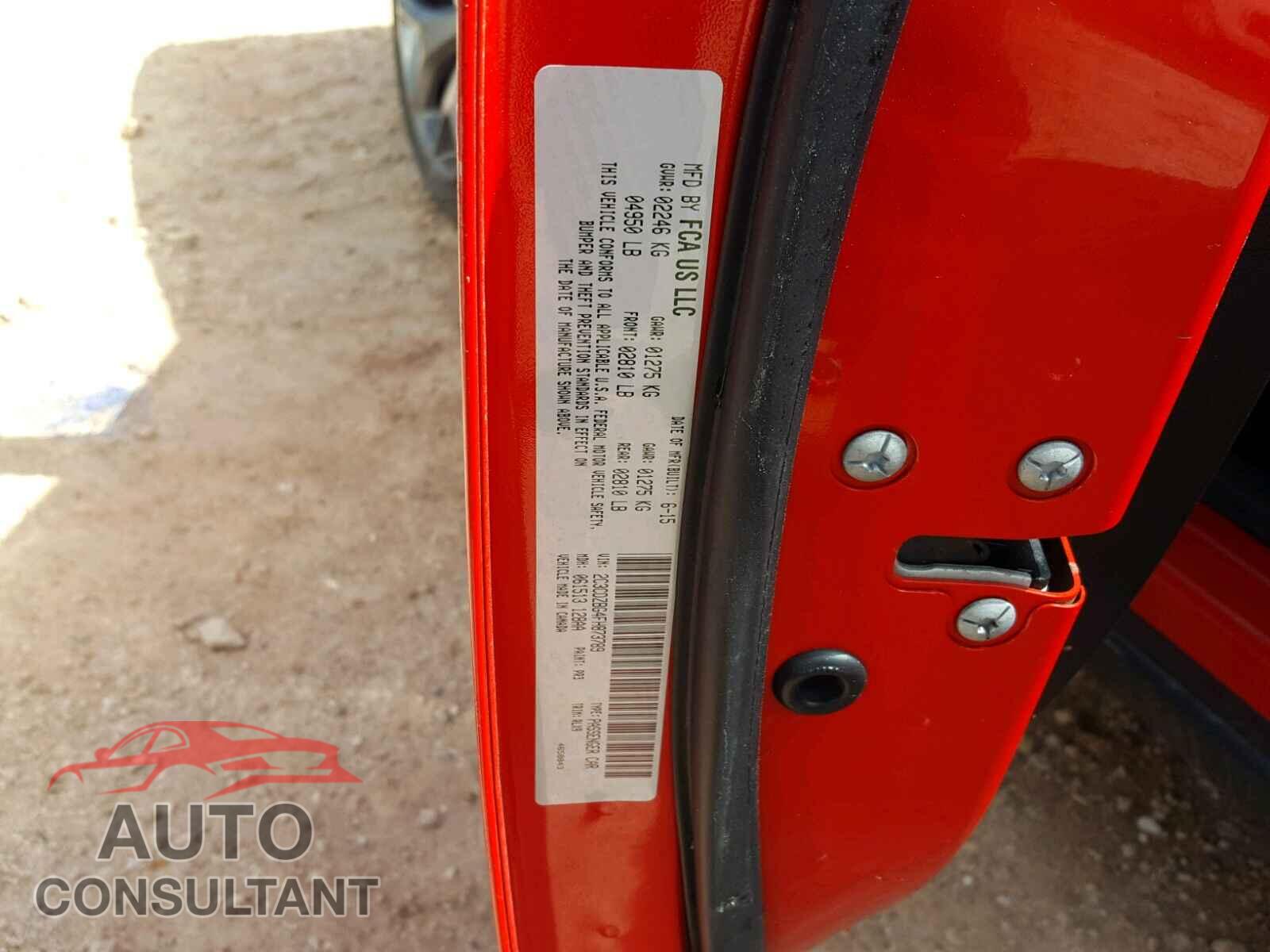 DODGE CHALLENGER 2015 - 2C3CDZBG4FH873789
