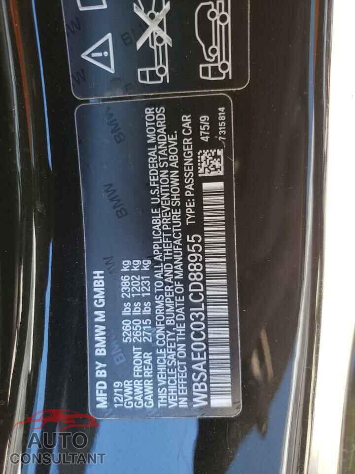 BMW M8 2020 - WBSAE0C03LCD88955