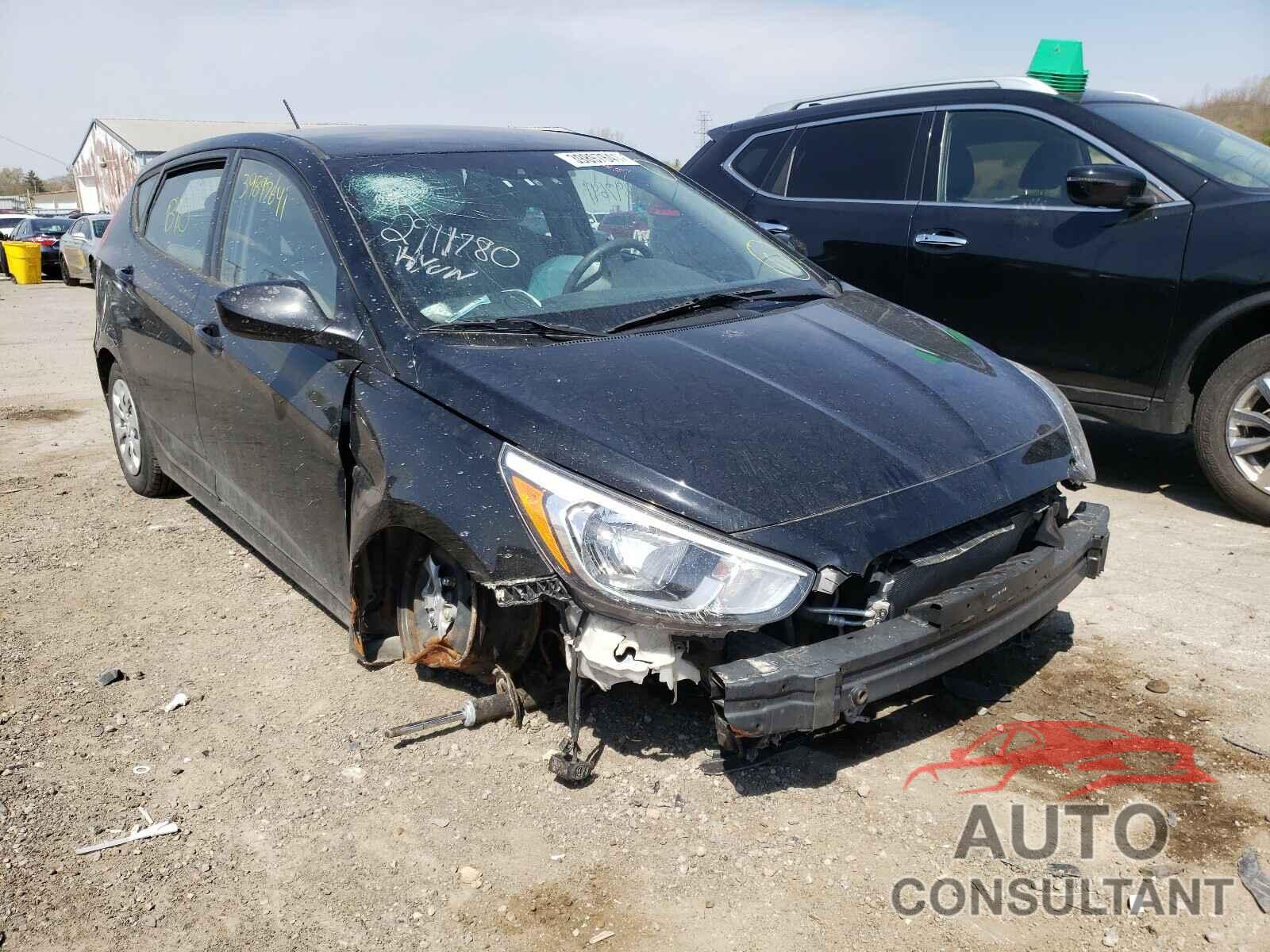 HYUNDAI ACCENT 2016 - KMHCT5AE9GU258673