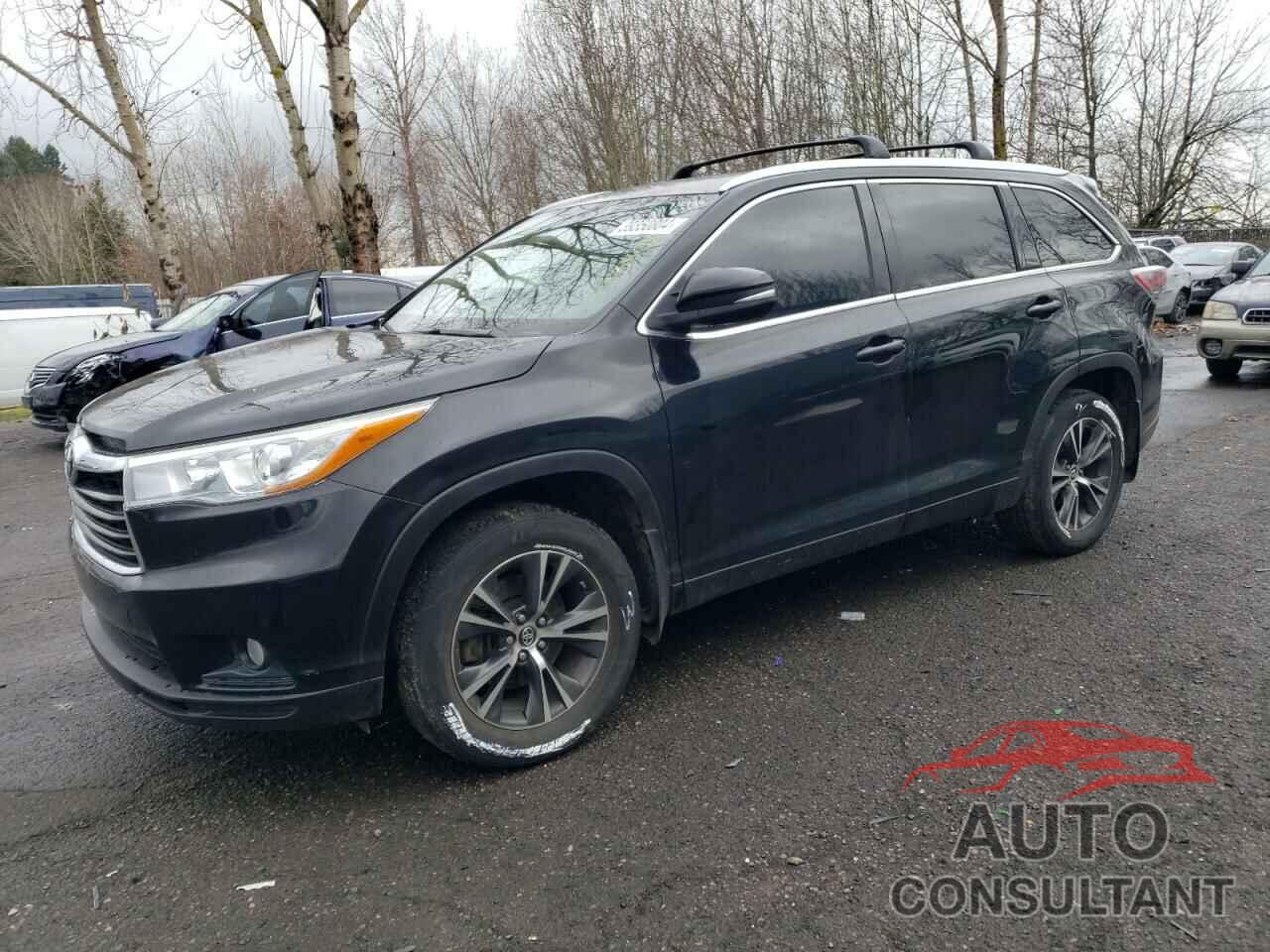 TOYOTA HIGHLANDER 2016 - 5TDJKRFH8GS280872