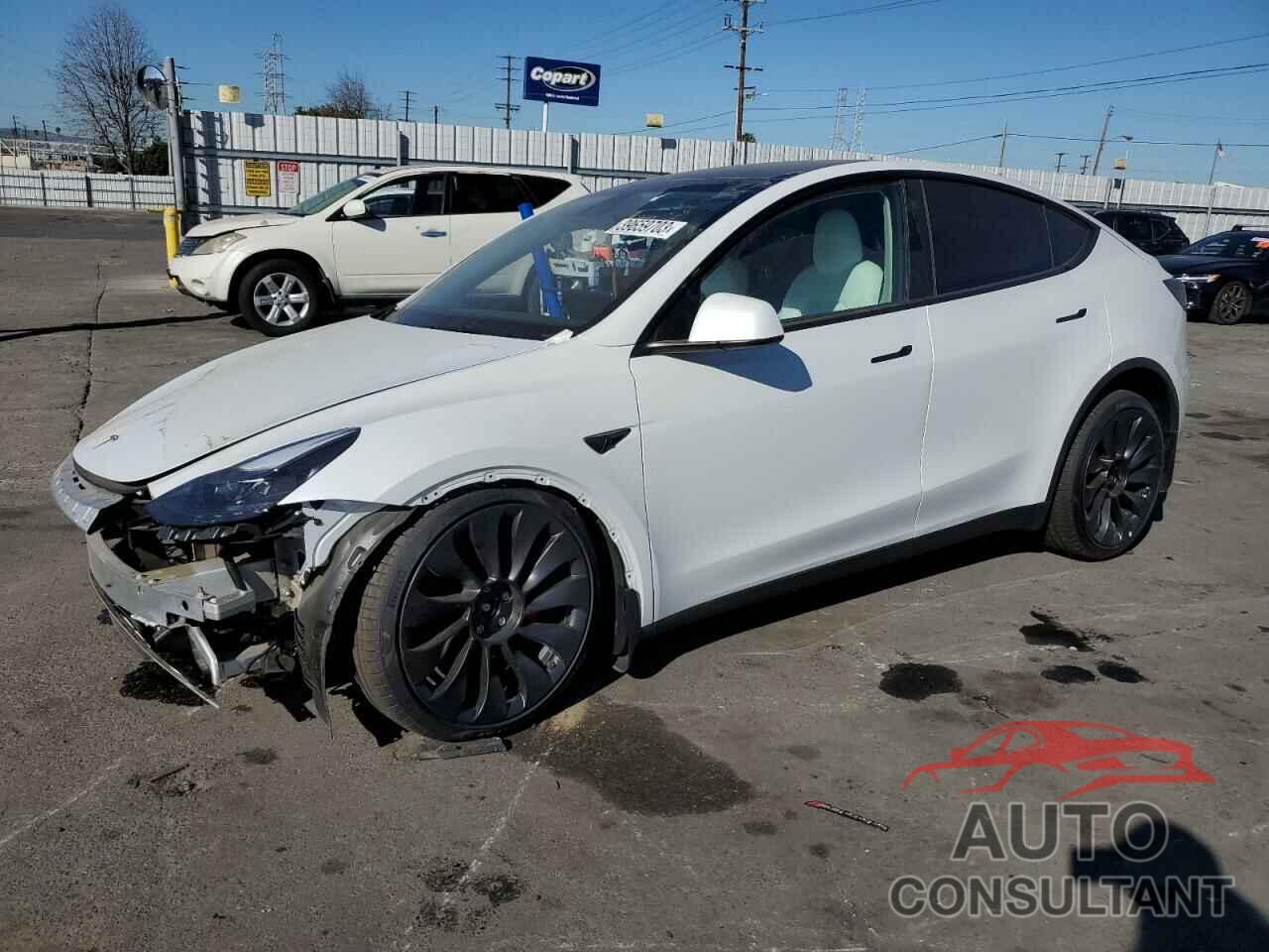 TESLA MODEL Y 2022 - 7SAYGDEFXNF493216