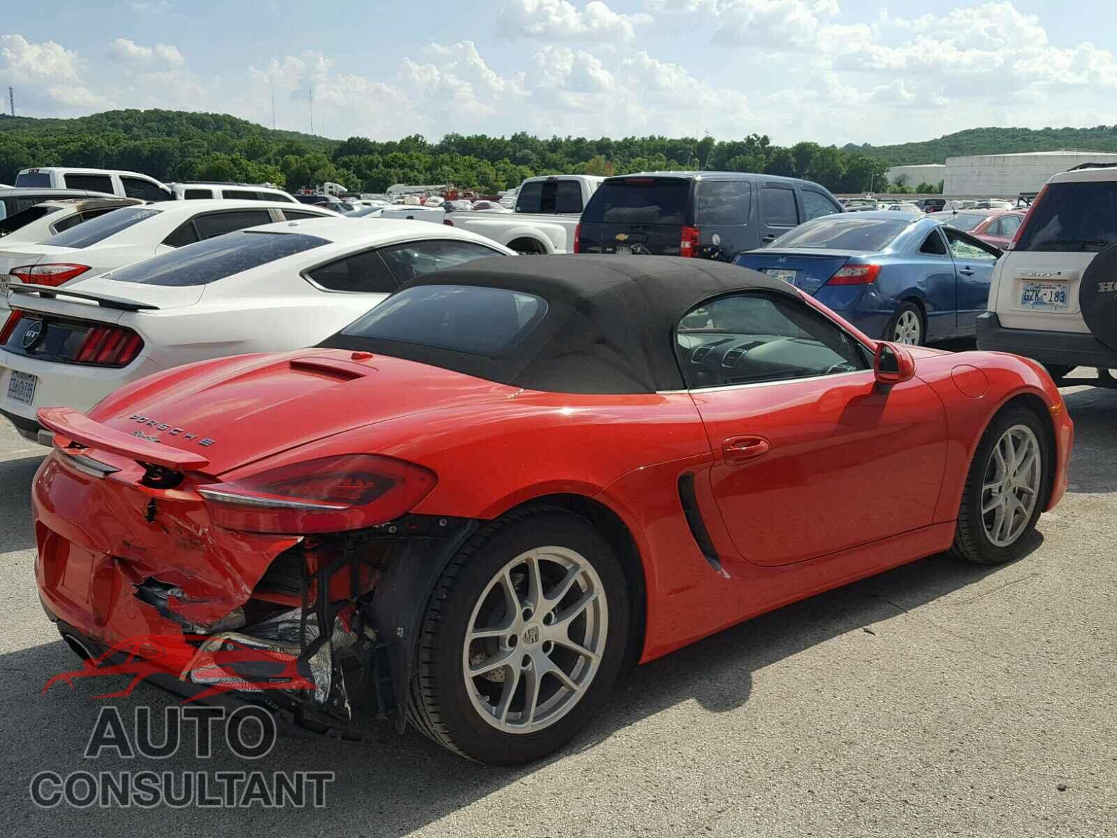 PORSCHE BOXSTER 2014 - WP0CA2A82ES121361
