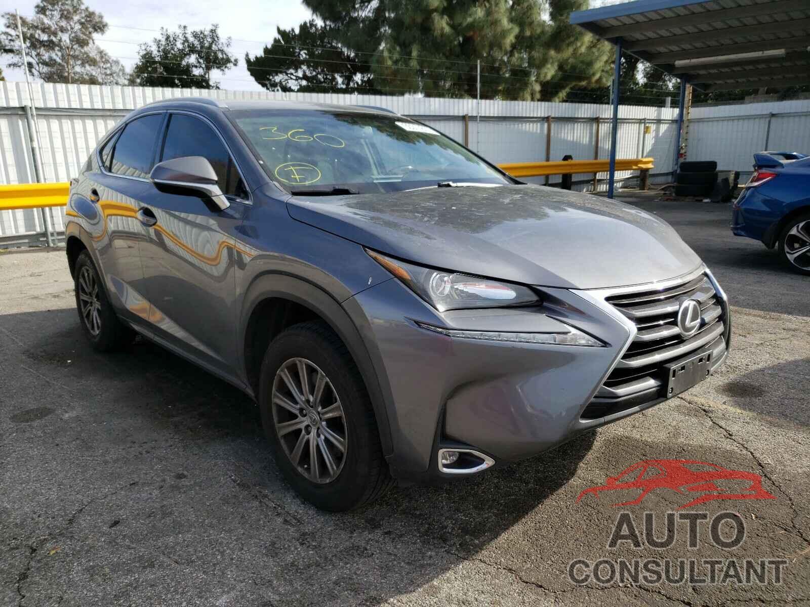 LEXUS NX 2016 - JTJYARBZ9G2036121