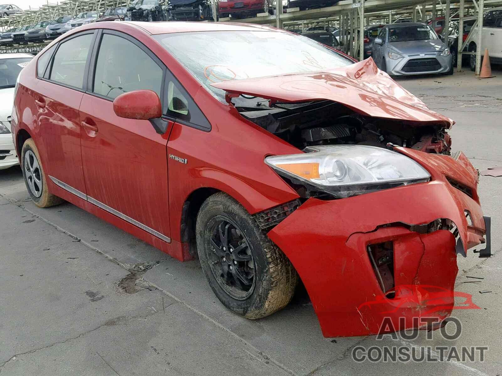 TOYOTA PRIUS 2012 - JTDKN3DU2C5485306