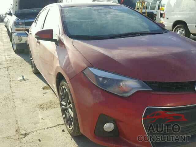 TOYOTA COROLLA 2016 - 2T1BURHE3GC496705