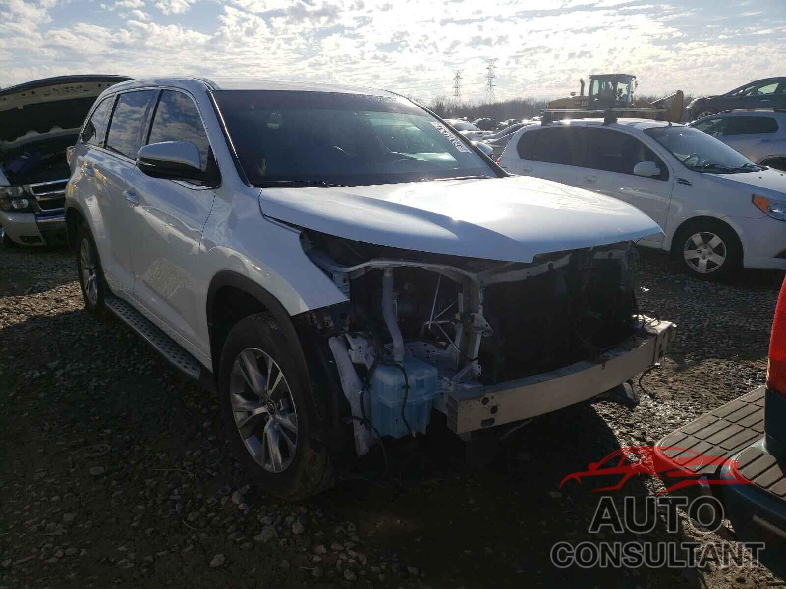 TOYOTA HIGHLANDER 2016 - 5TDZKRFH0GS181515