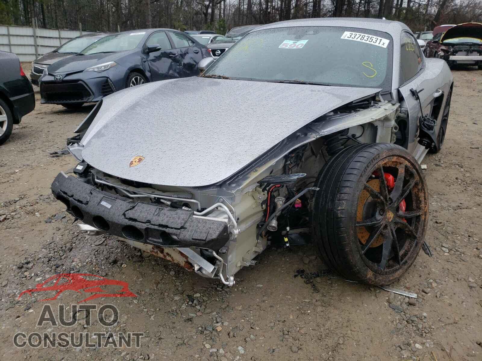 PORSCHE CAYMAN 2017 - WP0AB2A88HS285836