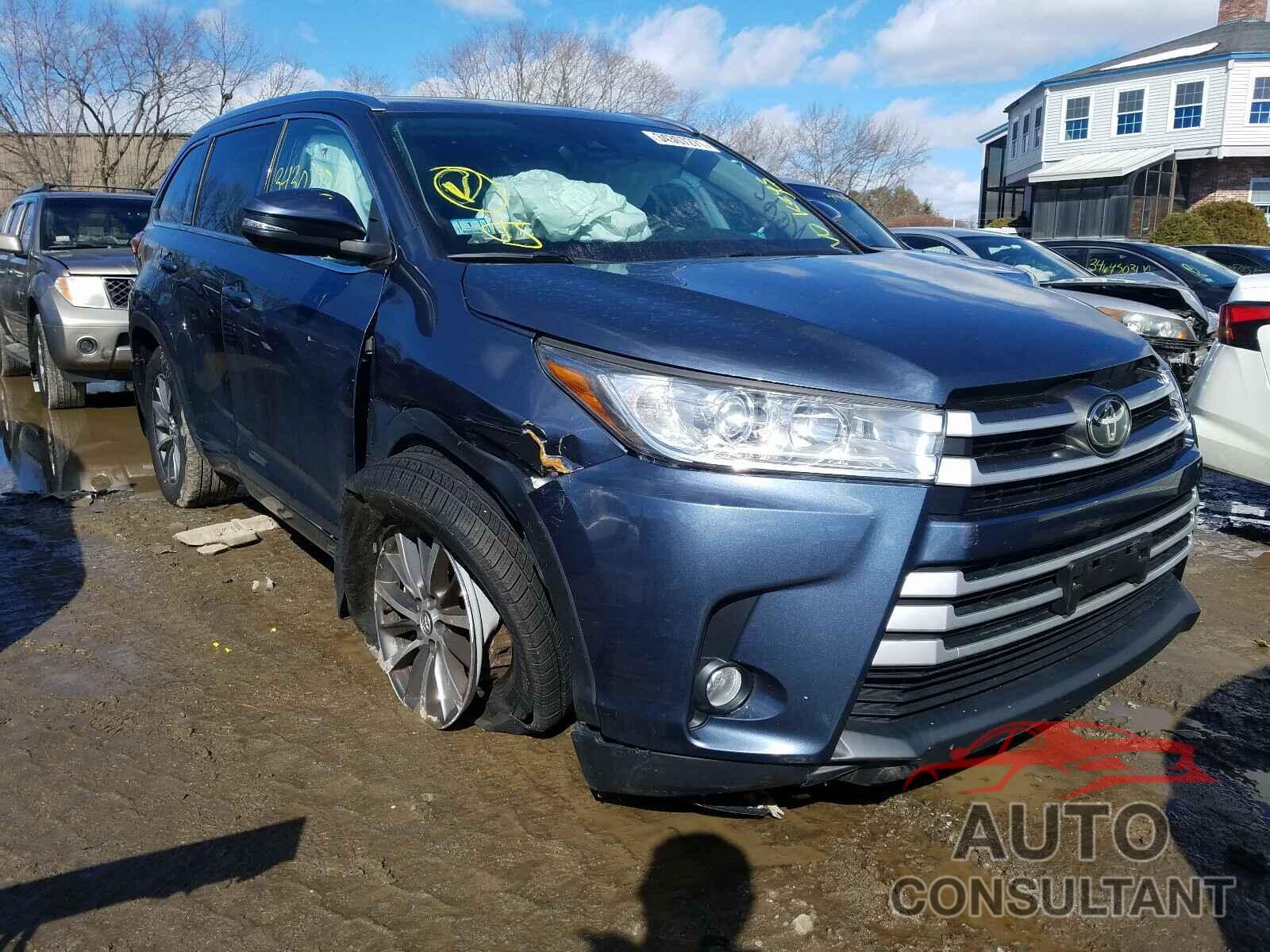 TOYOTA HIGHLANDER 2017 - 5TDJZRFH0HS417333