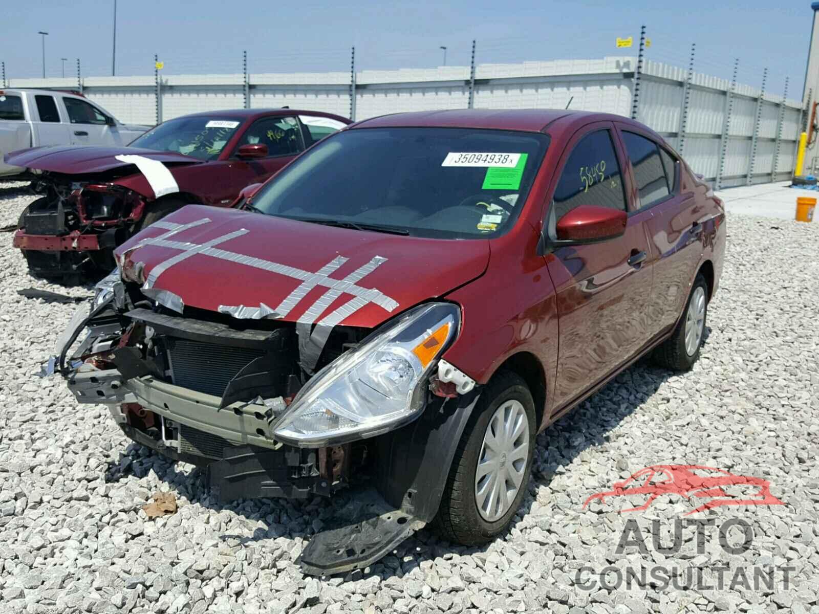 NISSAN VERSA 2016 - 3N1CN7AP5GL878137