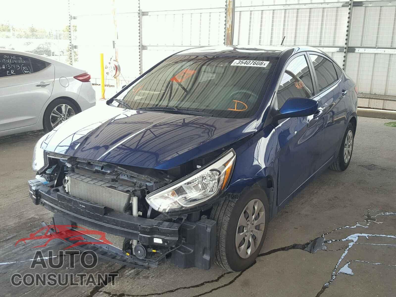 HYUNDAI ACCENT 2016 - KMHCT4AEXGU090858
