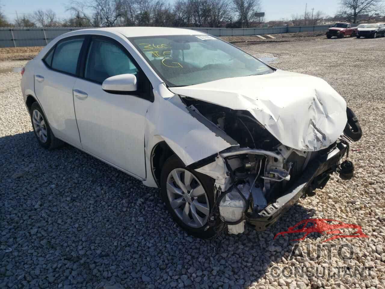 TOYOTA COROLLA 2016 - 5YFBURHE0GP453407
