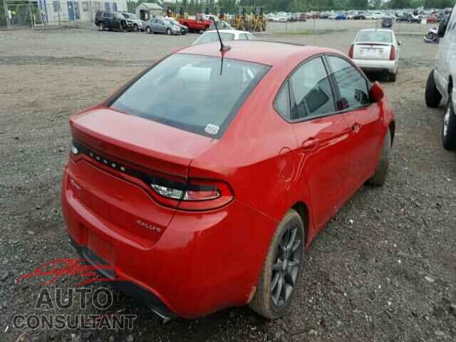 DODGE DART 2015 - 1C3CDFBB0FD421743