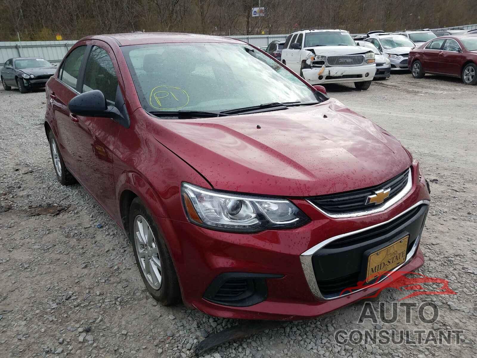 CHEVROLET SONIC 2020 - 1G1JD5SB3L4104752