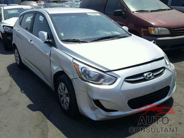 HYUNDAI ACCENT 2017 - KMHCT5AE0HU310788