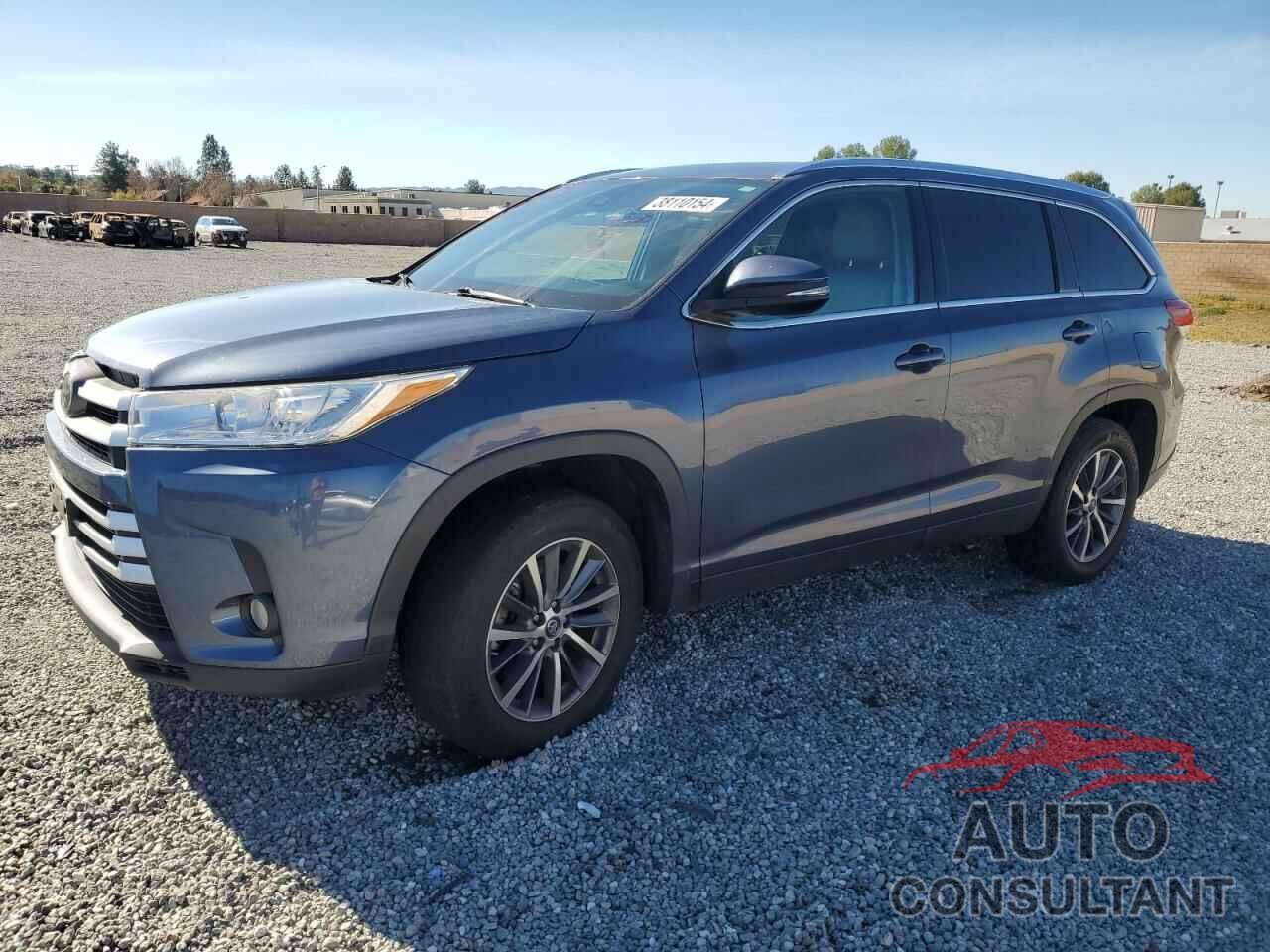 TOYOTA HIGHLANDER 2019 - 5TDKZRFH0KS322671