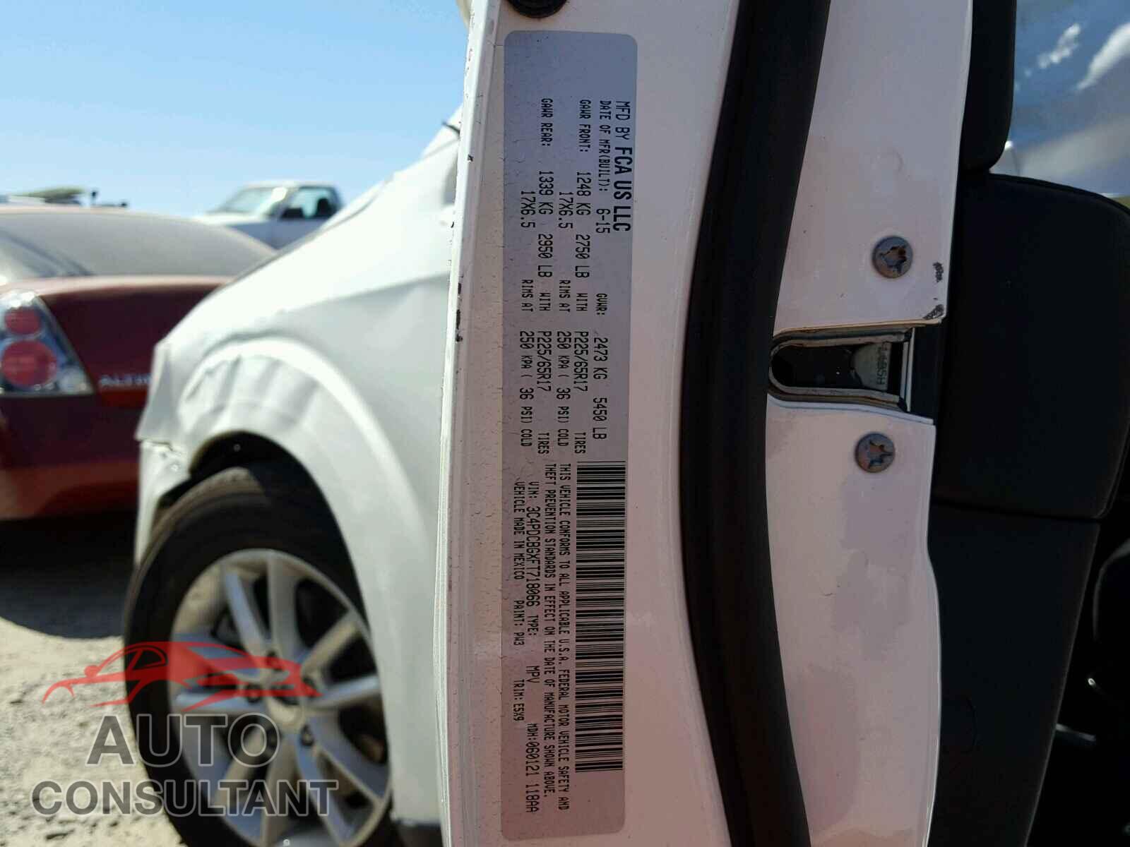 DODGE JOURNEY 2015 - 3C4PDCBGXFT718066