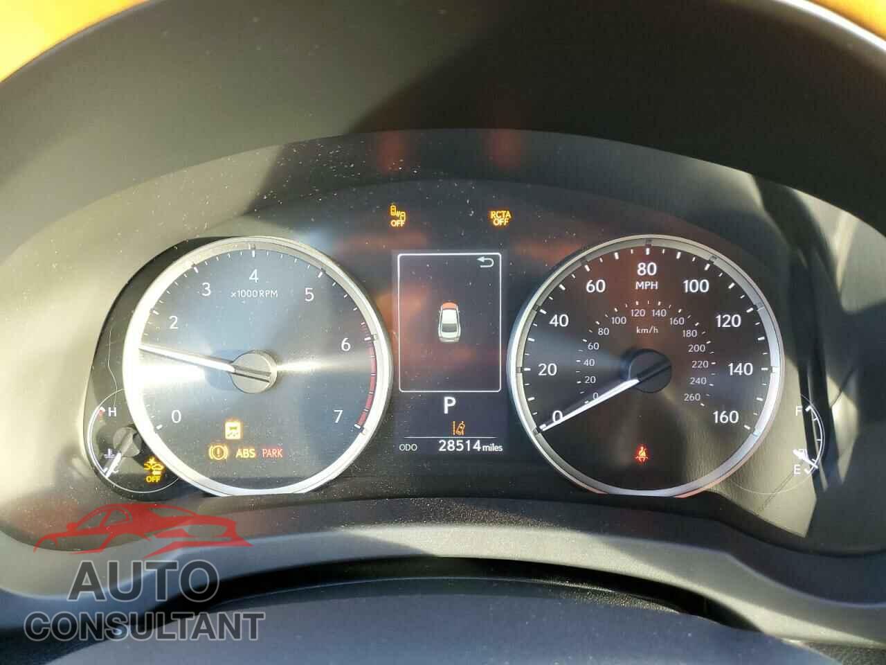 LEXUS IS 2021 - JTHCA1D22M5110549
