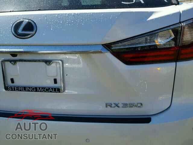 LEXUS RX350 2017 - 2T2ZZMCA0HC045820