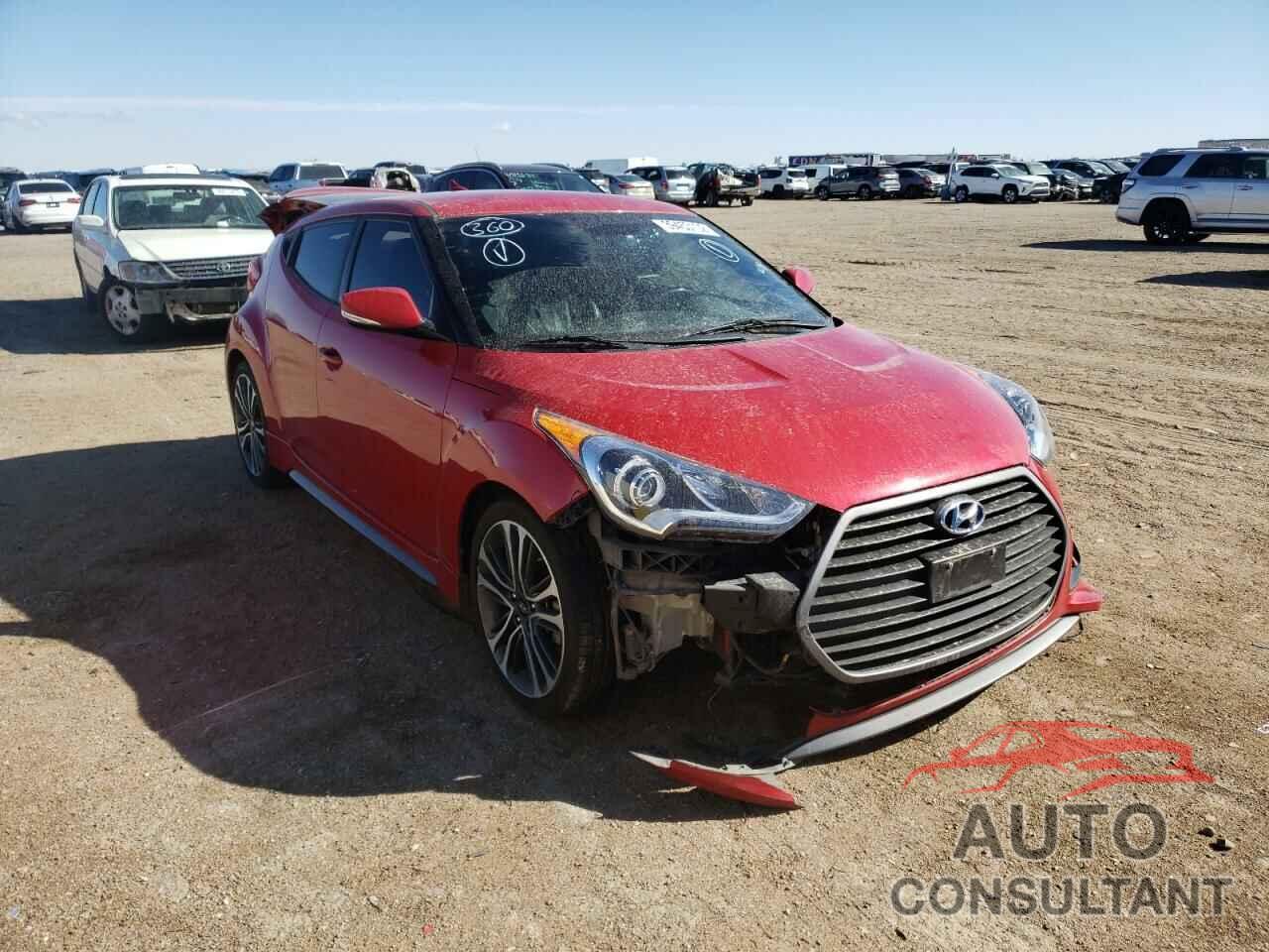 HYUNDAI VELOSTER 2016 - KMHTC6AE2GU299801