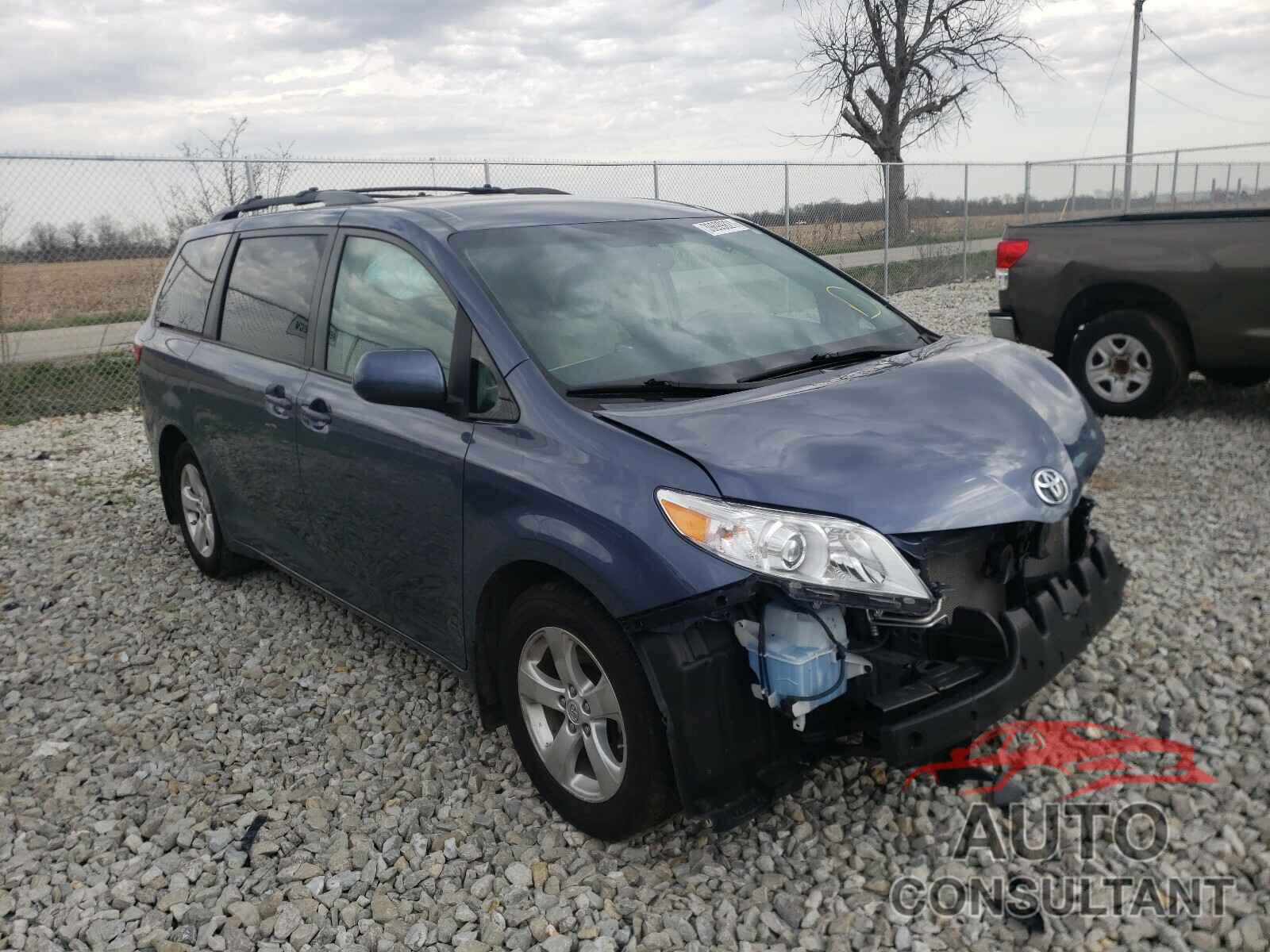 TOYOTA SIENNA 2016 - 5TDKK3DC9GS725385