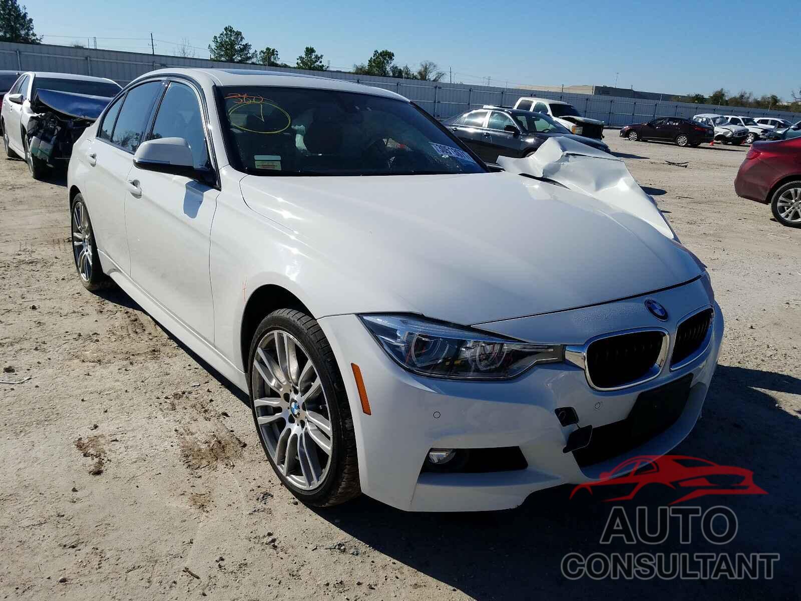 BMW 3 SERIES 2016 - WBA8B7C52GK702930