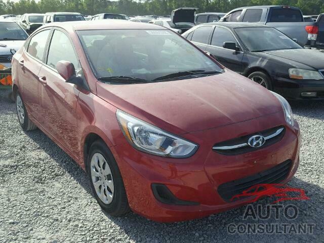 HYUNDAI ACCENT 2017 - KMHCT4AEXHU308475