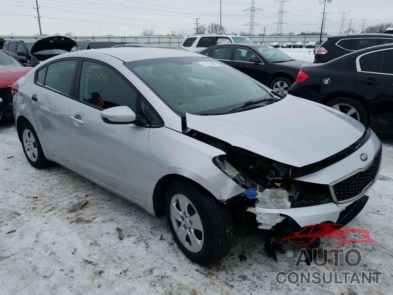 KIA FORTE 2017 - 3KPFK4A75HE115932