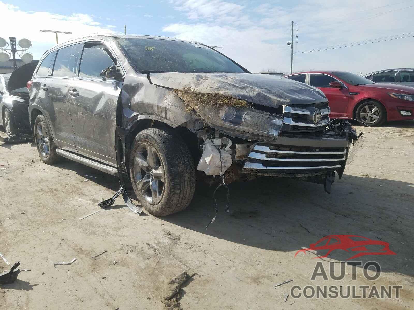 TOYOTA HIGHLANDER 2017 - 5TDDZRFH4HS429627