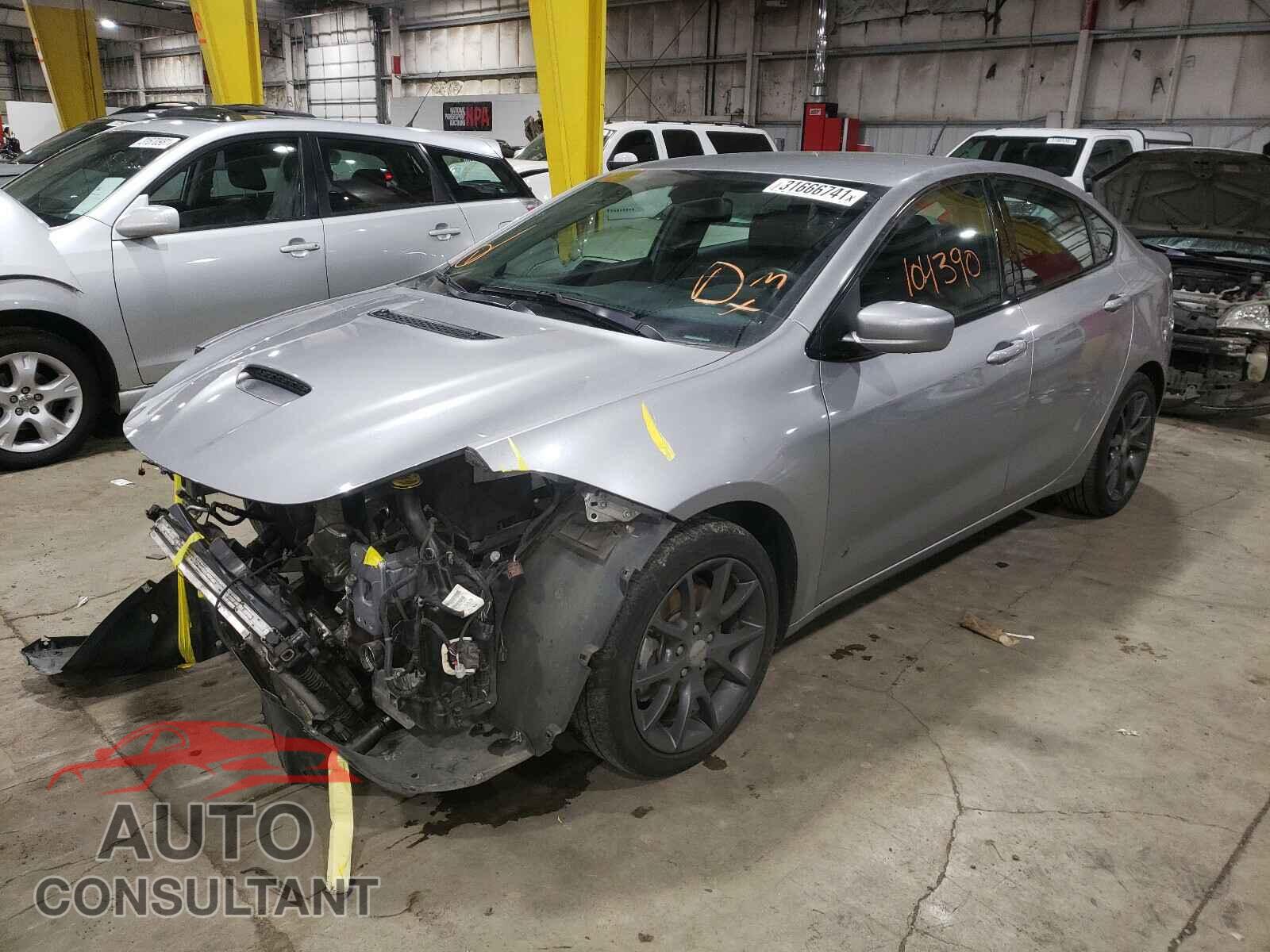 DODGE DART 2016 - 1C3CDFFH0GD821754