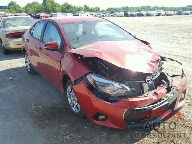 TOYOTA COROLLA 2016 - 5YFBURHE2GP494573