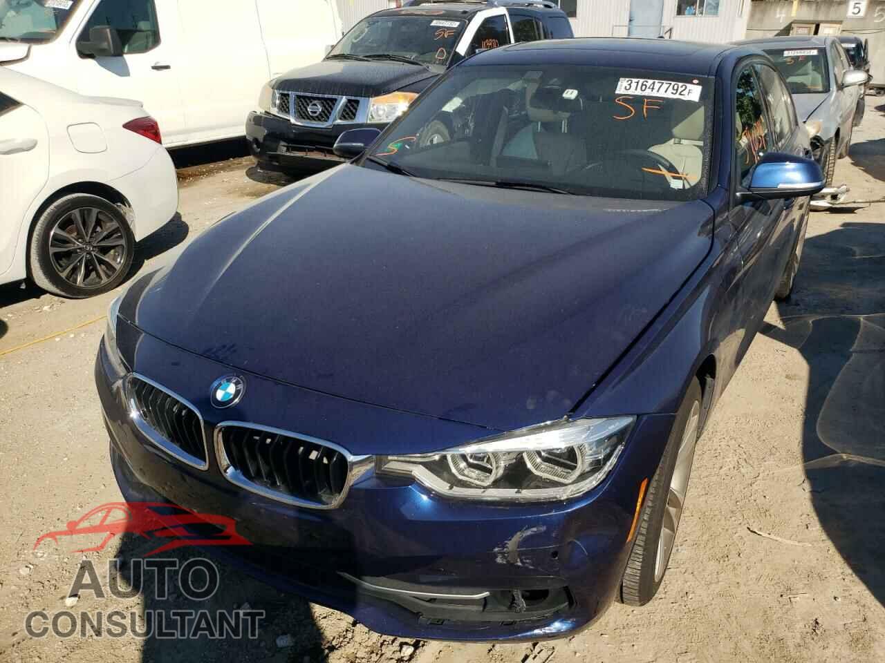 BMW 3 SERIES 2016 - WBA8E9G57GNU29303
