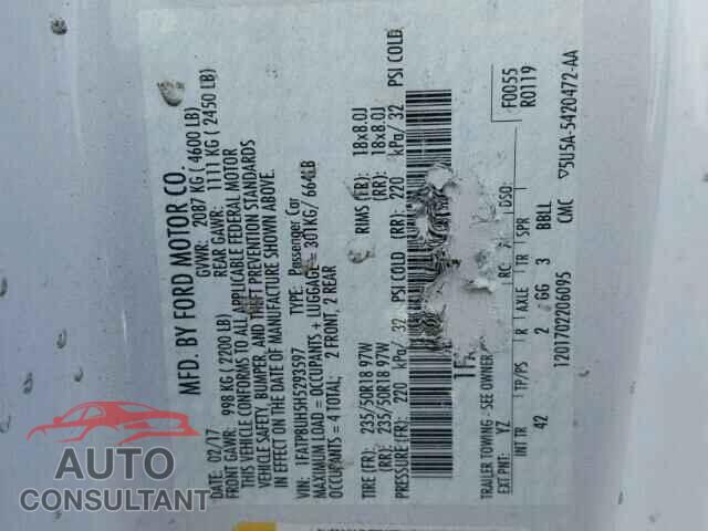 FORD MUSTANG 2017 - KNDPM3AC4H7275001