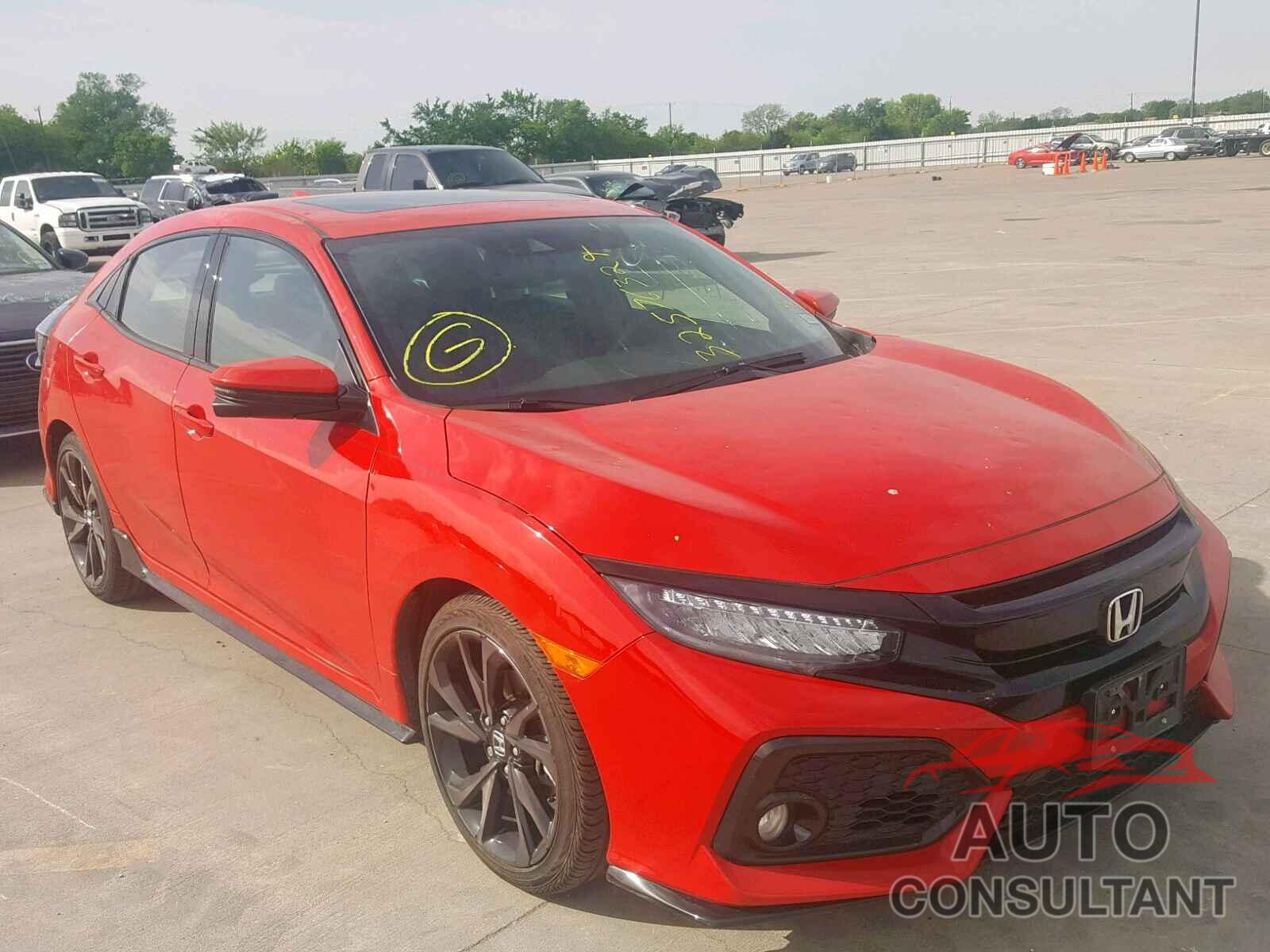 HONDA CIVIC 2018 - WDD1J6BB1KF090185