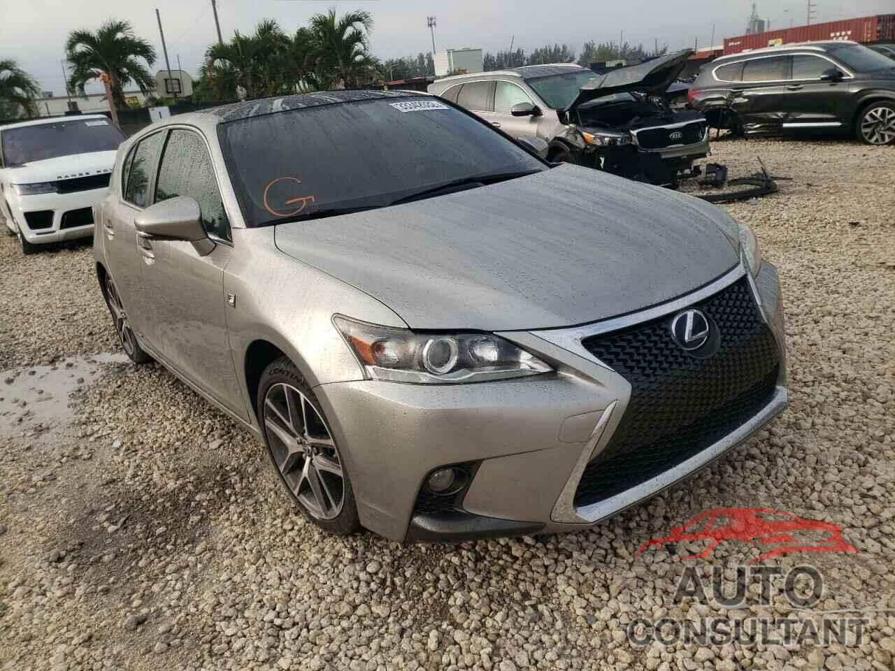 LEXUS CT 200 2017 - JTHKD5BHXH2292879