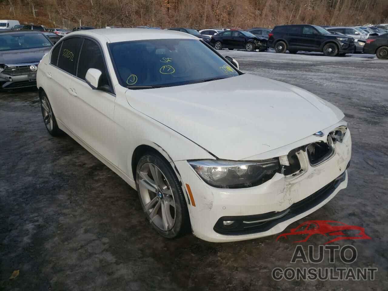 BMW 3 SERIES 2017 - WBA8B9G36HNU54279