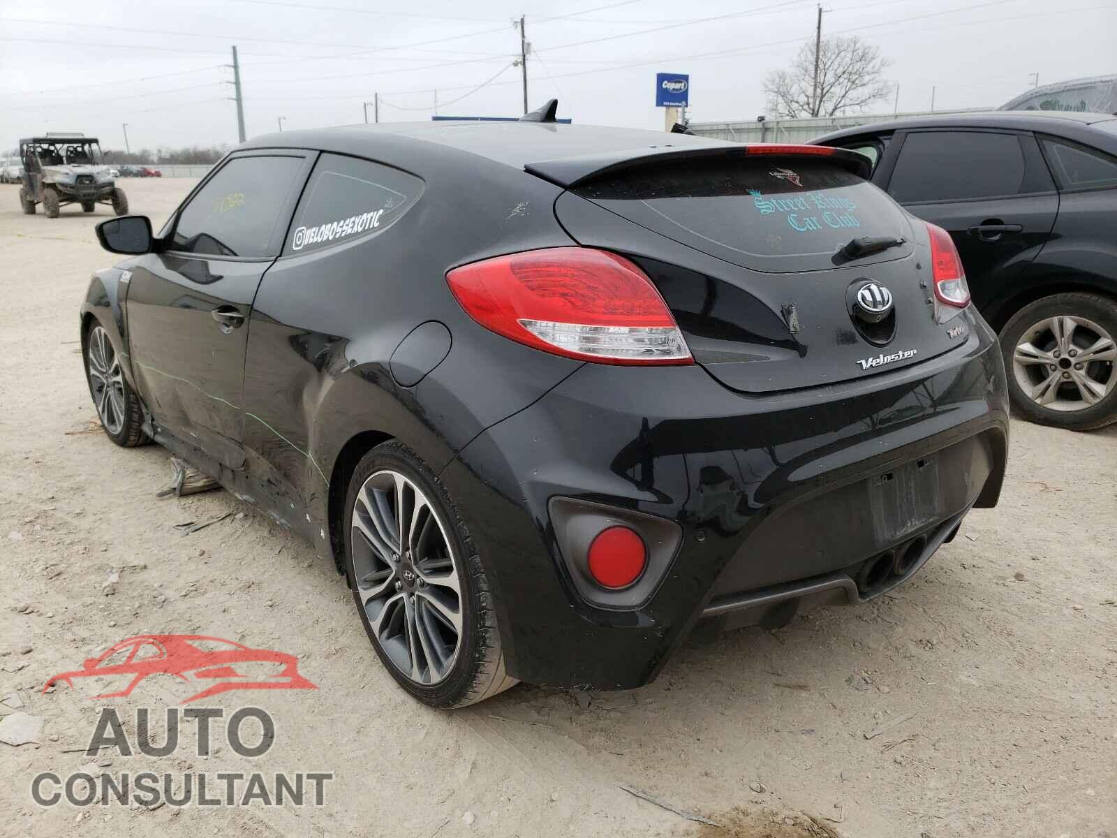 HYUNDAI VELOSTER 2016 - KMHTC6AE5GU303839
